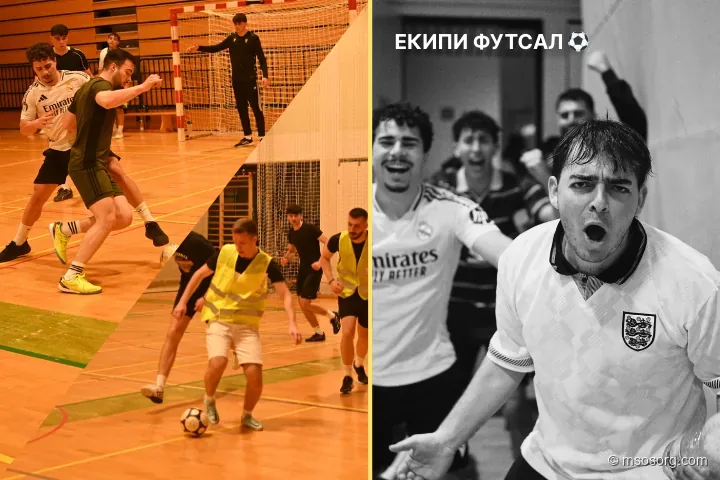 Študenti dajejo vse od sebe na futsal igrišču in tekmovanje spreminjajo v energijo, smeh in nepozabne trenutke.